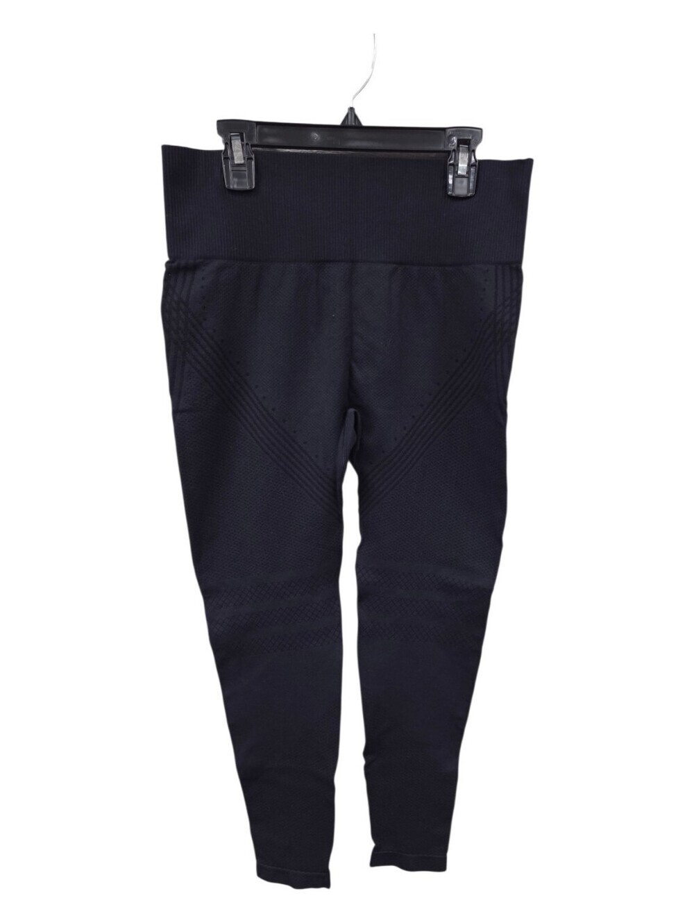 Xl Amazon High-Waisted Black Textured Leggings Butt Scrunch
